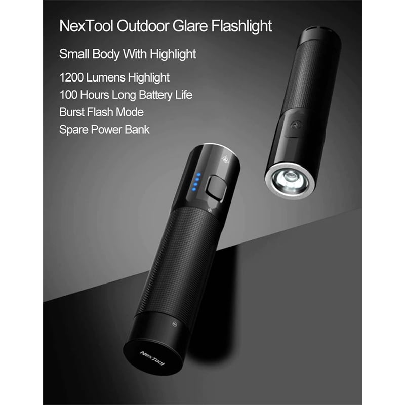 Picture of Xiaomi Nextool Outdoor Strong Light Straight Flashlight