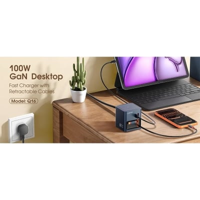 Picture of LDNIO Q16 100W GaN Desktop Charger