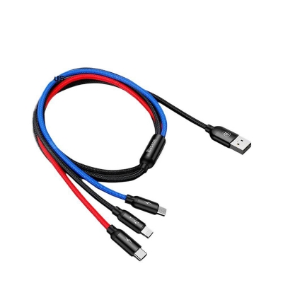 Picture of Baseus Three Primary Colors 3‑in‑1 Cable