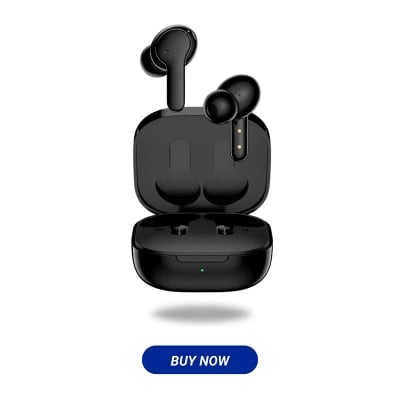 Picture of QCY T13 Bluetooth V5.1 ENC HD Call Headset Headphone Wireless TWS Earphone Touch Control Earbuds 4 Microphones Customizing APP - Earbuds | Gadgetology