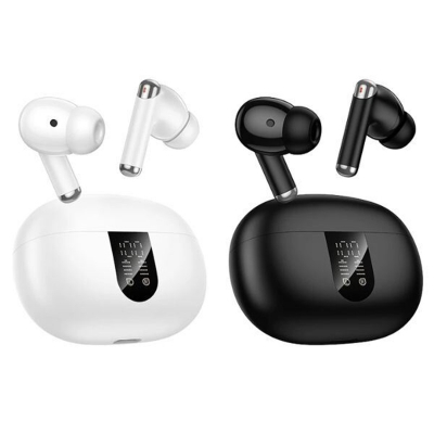 Picture of Hoco EQ26 Nice ANC+ENC True Wireless Earbuds  Bluetooth 5.4  13 mm Drivers  7–10 H Playback (6 H ANC)  350 mAh LED Display Case  Touch Controls  IPX5 Sweat-Resistant  Type‑C Charge