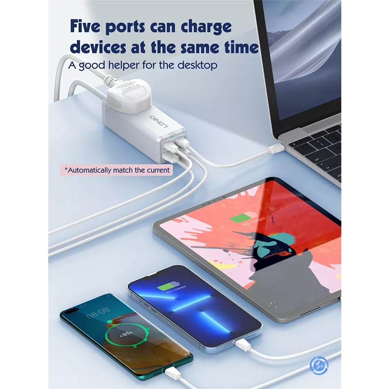 Picture of LDNIO SC1418 65W Desktop Power Strip & Power Socket