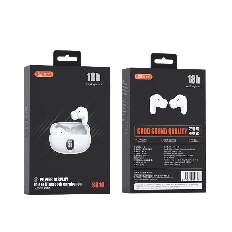 Picture of BYZ S610 TWS Earbuds