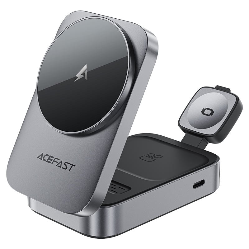 Picture of ACEFAST E22 3‑in‑1 Desktop Wireless Charging Holder