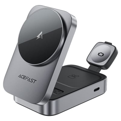Picture of ACEFAST E22 3‑in‑1 Desktop Wireless Charging Holder