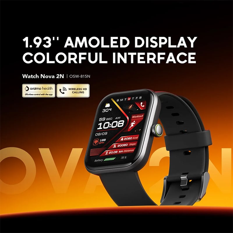 Picture of Oraimo Watch Nova 2N Smart Watch (OSW‑815N)