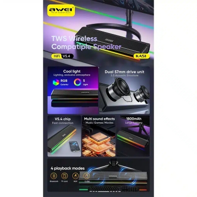 Picture of Awei KA51 TWS Wireless Speaker