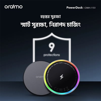 Picture of Oraimo PowerDock Wireless Charger (OWH‑1151)