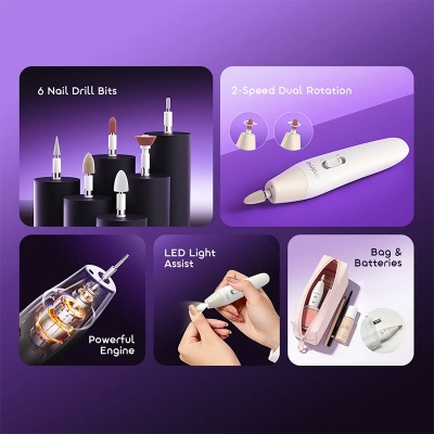 Picture of oraimo Tipsy OMS‑210N (6‑in‑1 Manicure Set)