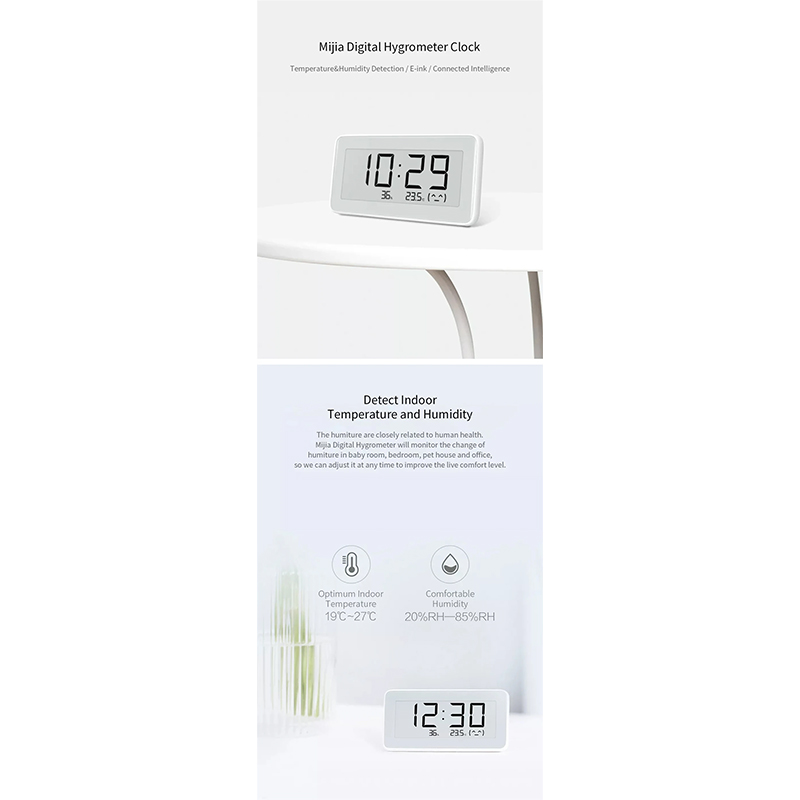 Picture of Xiaomi Temperature & Humidity Monitor Clock