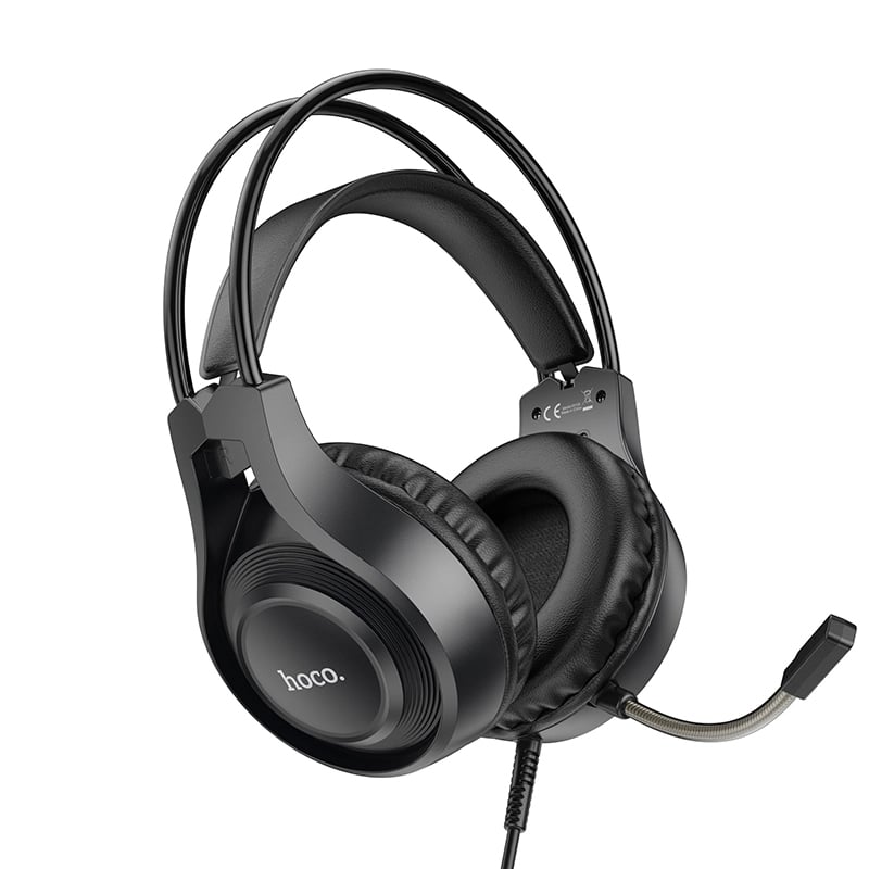 Picture of W106 Tiger Gaming Headphones – 50mm Drivers | Omnidirectional Mic | 2-in-1 Adapter