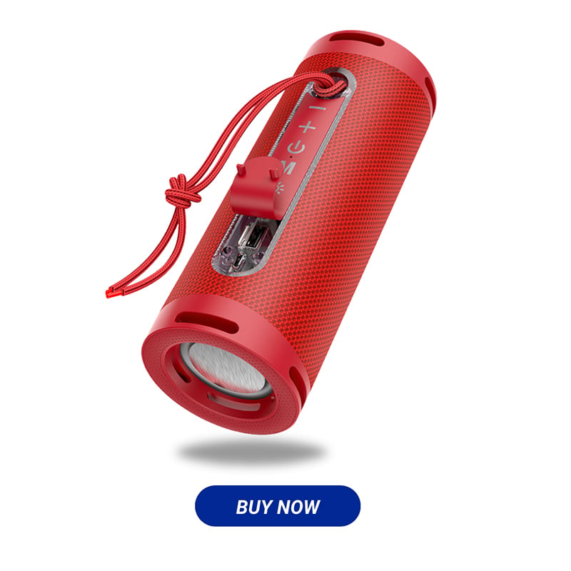 Picture of Hoco HC9 Wireless Speaker Dazzling Pulse Sports Portable Bluetooth Loudspeaker with Colorful Ambient Light