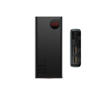 Picture of Baseus Adaman Metal Digital Display Powerbank 22.5W Quick Charge Powerbank 20000mAh Compatible with QC3.0, PD3.0, FCP, AFC Quick-charging Protocols