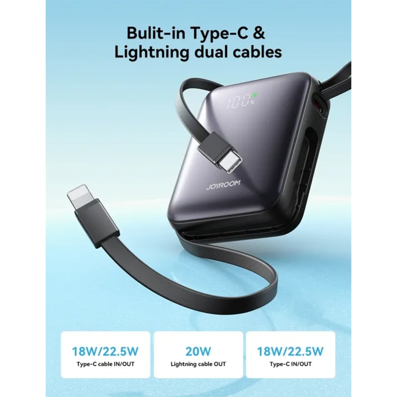 Picture of JOYROOM JR-PBF27 22.5W Fast Charging Mini Power Bank