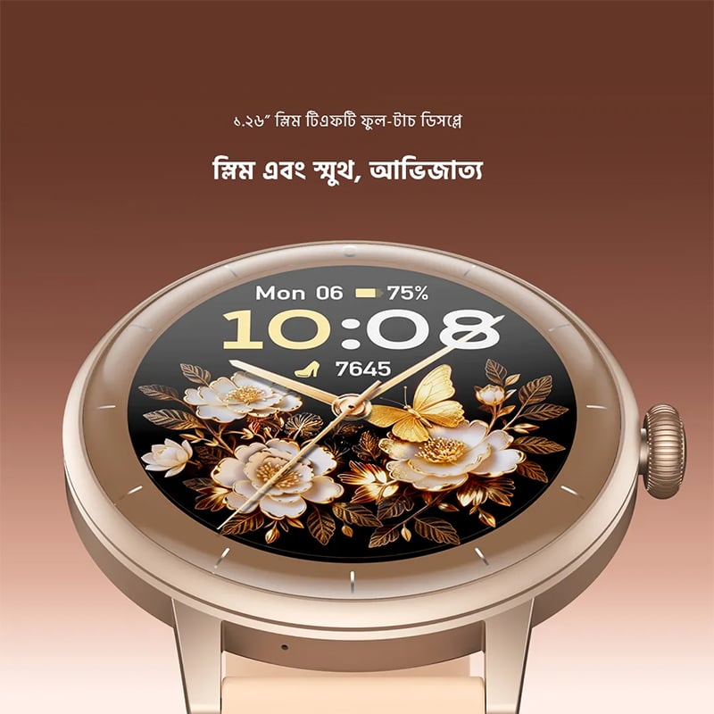 Picture of oraimo Watch Muse 2 Lite OSW‑827N (Slim Smartwatch, 140+ Sports Modes)