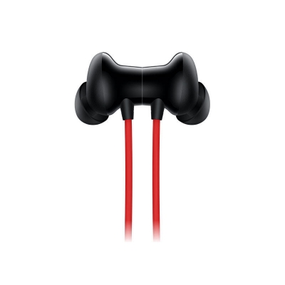 Picture of OnePlus Bullet Wireless Z2 Bluetooth 5.0 Wireless Earphones 12.4mm Dynamic Driver 30 Hrs Battery Backup AI Noise Cancellation Fast Charging Earphones