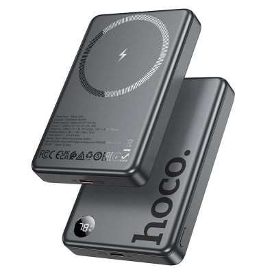 Picture of Hoco Q34 Clever 10000mAh Magnetic Wireless Power Bank