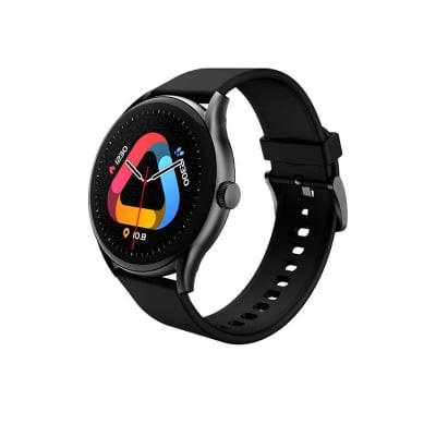Picture of QCY GT Smart Watch 1.43-inch AMOLED Display Bluetooth Calling Health Monitoring IPX8 Rating Sports Modes Up to 10 days Stand by Smartwatch for Men and Women