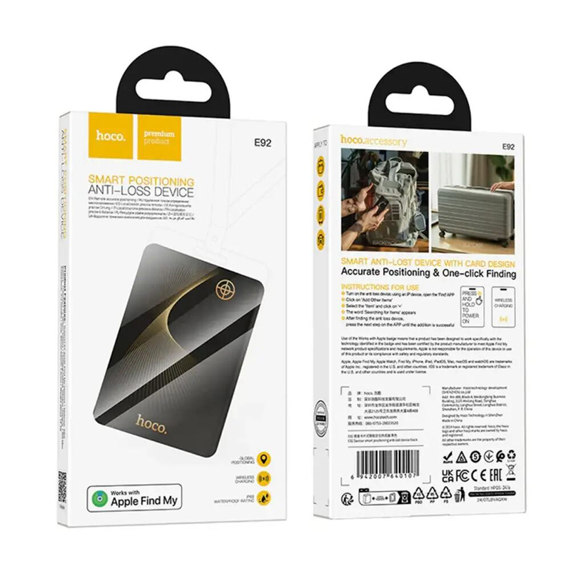 Picture of Hoco E92 Smart Anti-Lost Device
