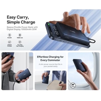 Picture of Baseus PicoGo 10000mAh 20W Power Bank