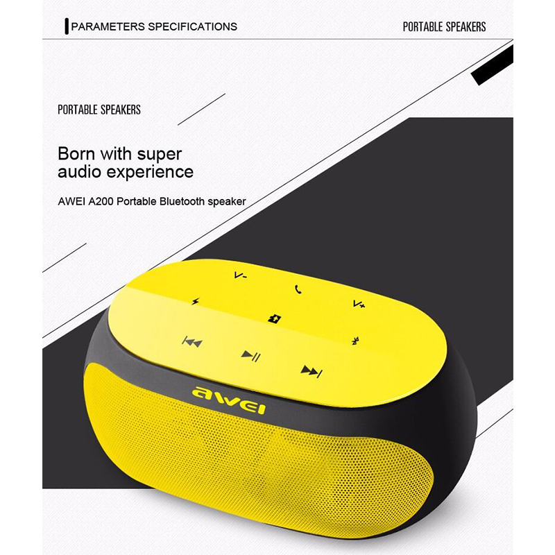 Picture of Awei Y200 HiFi Wireless Bluetooth Speaker 9w