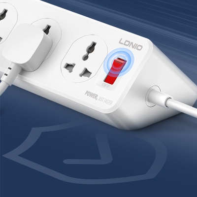 Picture of LDNIO SC10610C 2500W Universal Power Socket