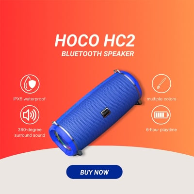 Picture of Hoco HC2 True Wireless Waterproof Bluetooth Speaker