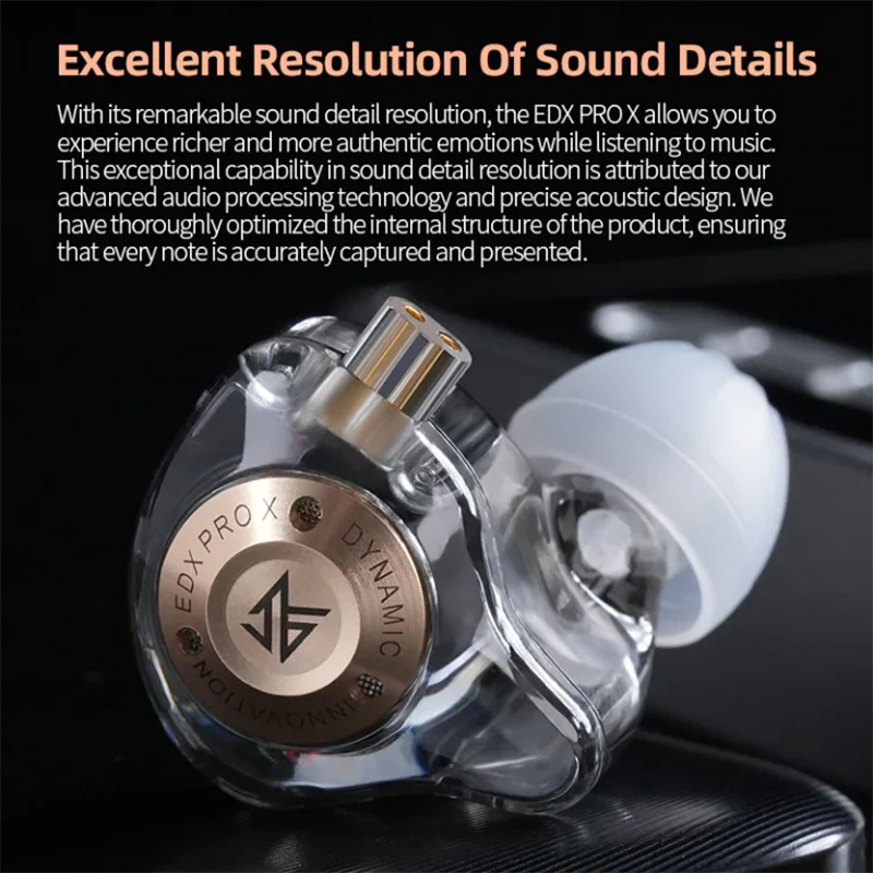 Picture of KZ Edx Pro X Earphone With Mic