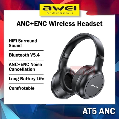 Picture of Awei AT5 ANC ENC Wireless Headset