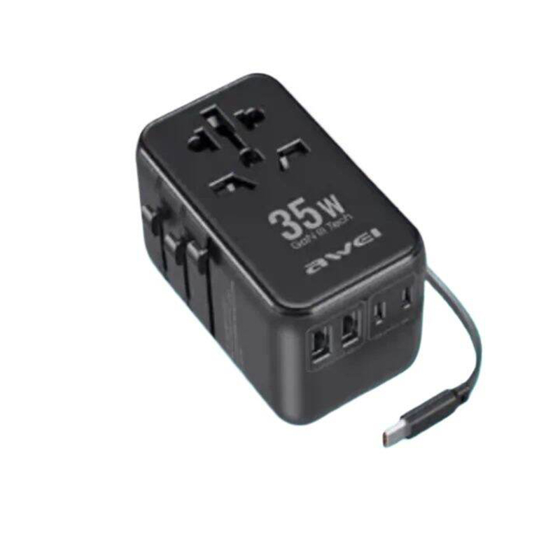Picture of Awei G‑52 Multi‑Function Travel Fast Charger