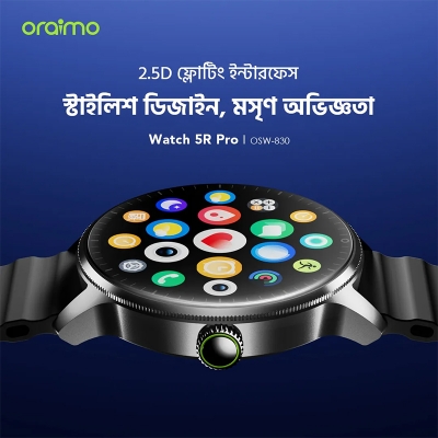 Picture of oraimo Watch 5R Pro OSW‑830 (Smart Watch, AMOLED Display, IP68)