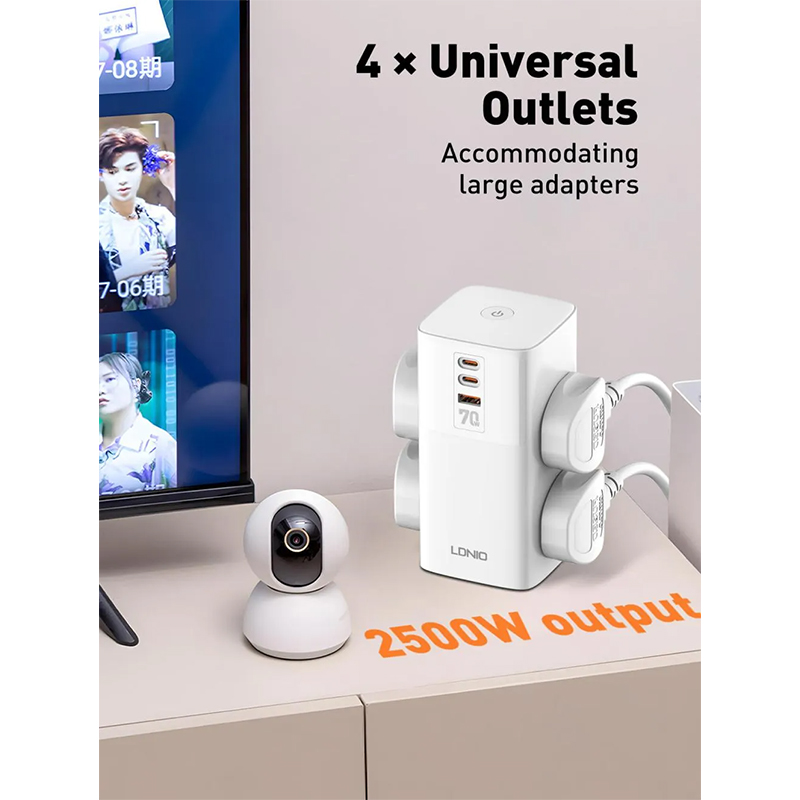 Picture of LDNIO SC4383 70W Multifunctional Universal Desktop Power Adapter