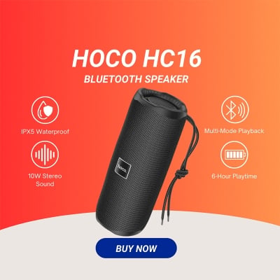 Picture of Hoco HC16 True Wireless Waterproof 10W Bluetooth Speaker