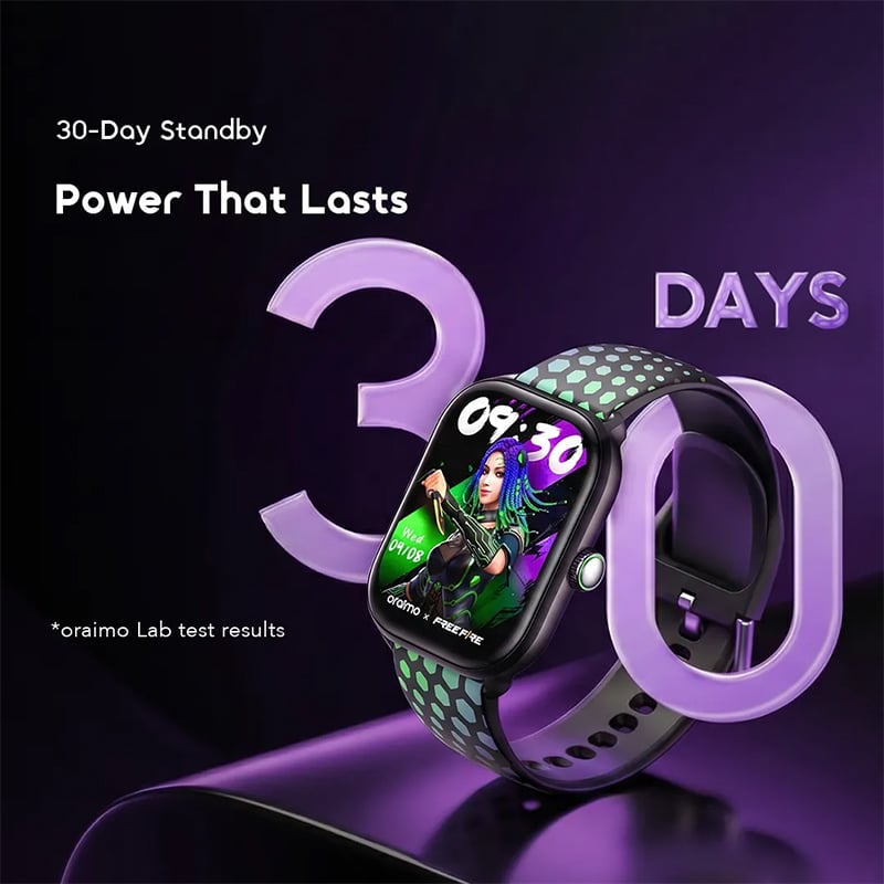 Picture of Oraimo Watch 6 MOCO Smart Watch (OSW‑809 Shadow Green)