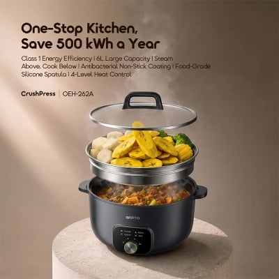 Picture of oraimo MultiPot S1 Lite OEH‑262A (6L Multi‑Functional Electric Hotpot)