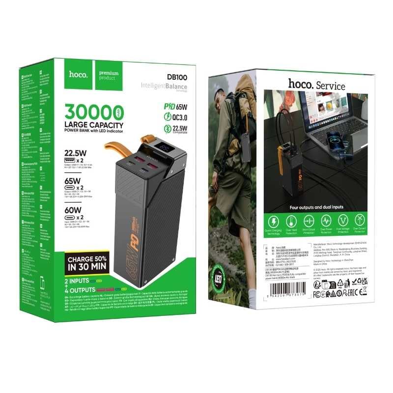 Picture of Hoco DB100 Harmony 30000mAh PD65W Power Bank