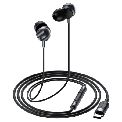Picture of ACEFAST | L6 Type-C Wired Earphones with Mic | USB-C Digital Audio | 1.2m Cable, 17g | In-line Remote Control, HD Microphone | Ergonomic In-Ear Design | For Android USB-C Phones & Tablets.