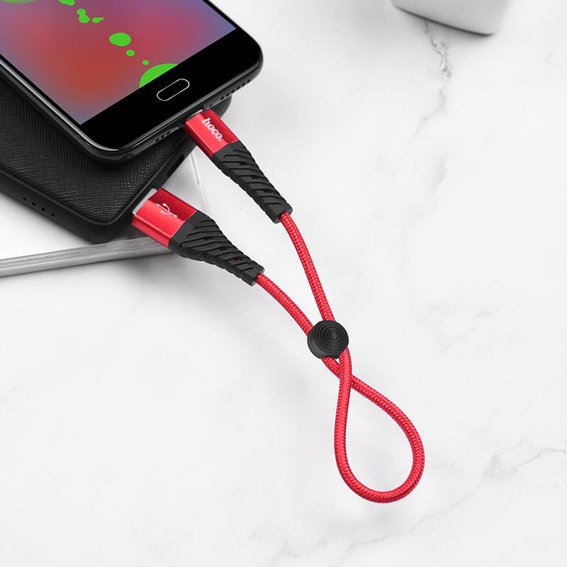 Picture of Hoco X38 Cool USB to Micro‑USB Charging Data Cable (0.25m)