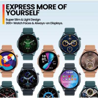 Picture of Zeblaze BTALK 3 PRO Calling Smart Watch 1.43 inch Ultra HD Amoled Display BT 5.2 IP68 Water Resistant 7 Days Long Battery Life