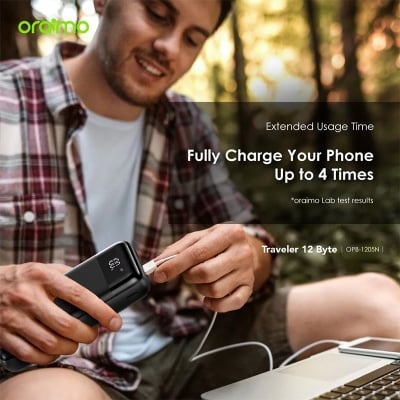 Picture of Oraimo Traveler 12 Byte Power Bank (OPB‑1205N)