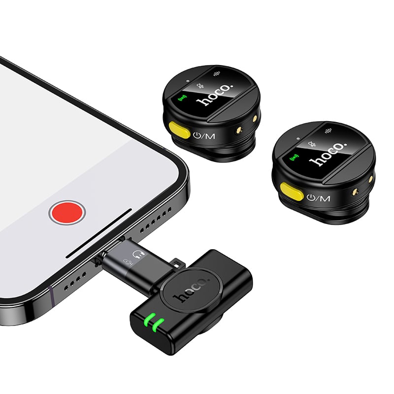 Picture of Hoco L22 Bright 2‑in‑1 Wireless Microphone