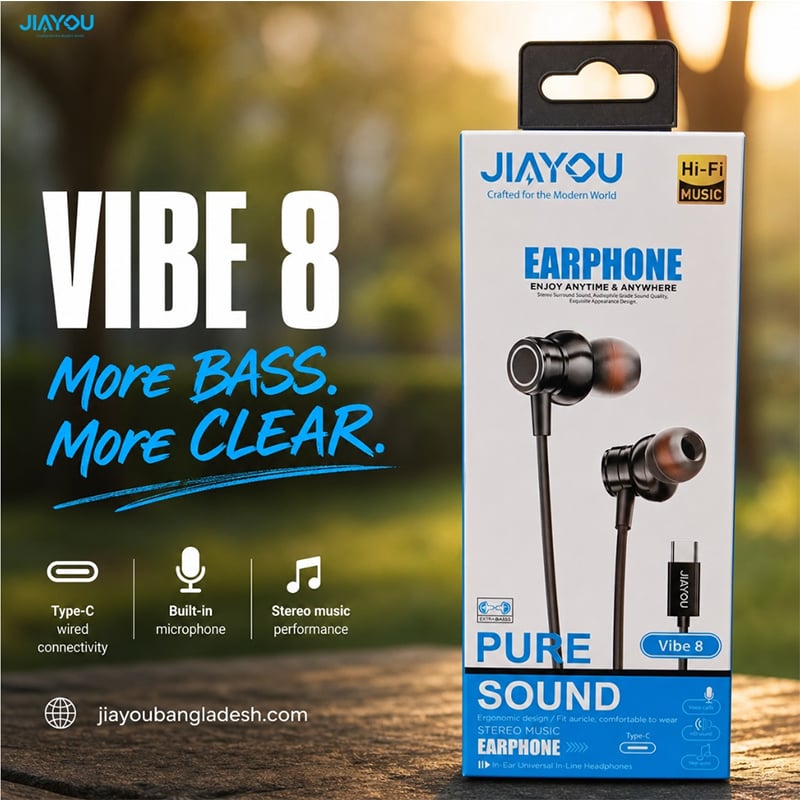 Picture of Jiayou VIBE 8 Type‑C Wired Earphone