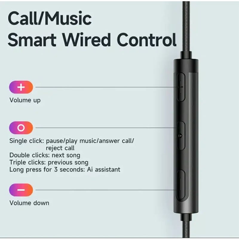 Picture of Mcdodo HP‑3480 Lightning Wired Earphones
