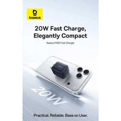 Picture of Baseus EnerFill FN22 20W Adapter with Type‑C to Lightning Cable