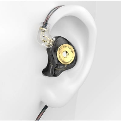 Picture of TRN MT1 MAX In-Ear Earphone Dual Magnet Dynamic Driver Wired with Tuning Switch Cancelling HIFI Earbuds Bass Headset