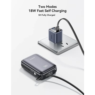 Picture of Joyroom JR-PBF29 Dual-Cable Mini Power Bank