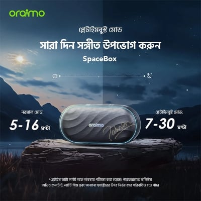 Picture of Oraimo SpaceBox Bluetooth Speaker (OBS‑382)