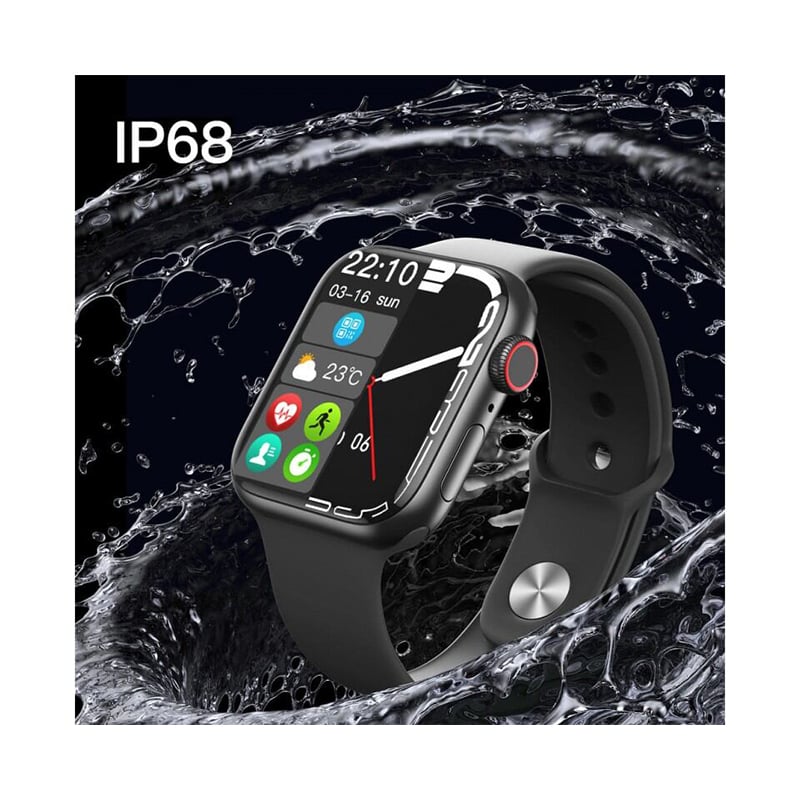 Picture of Microwear Note 7 Pro Smart Watch 1.95" 320x380 High Resolution Display Bluetooth 5.0 380mAh Long Battery Life Watch for Men and Women