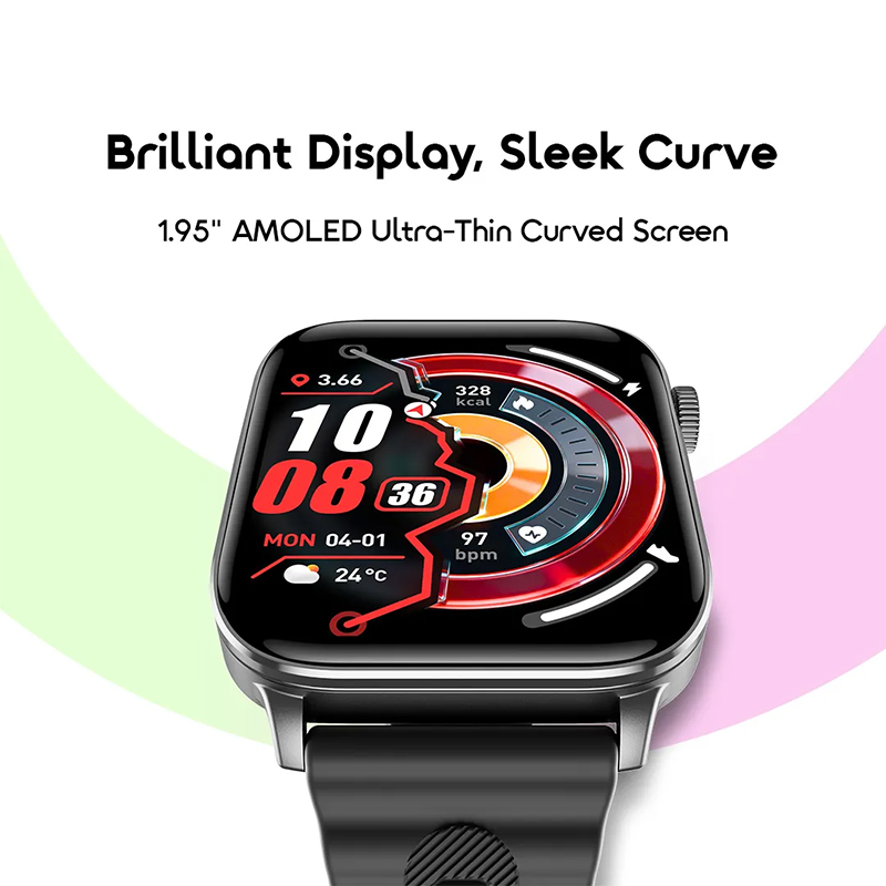 Picture of oraimo Watch Nova 2 Air OSW‑814S (1.95" AMOLED Ultra‑Thin Smartwatch)