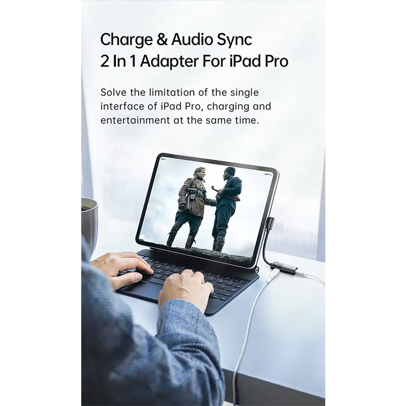 Picture of Mcdodo CA-188 60W Type-C Adapter DC3.5MM Audio converter